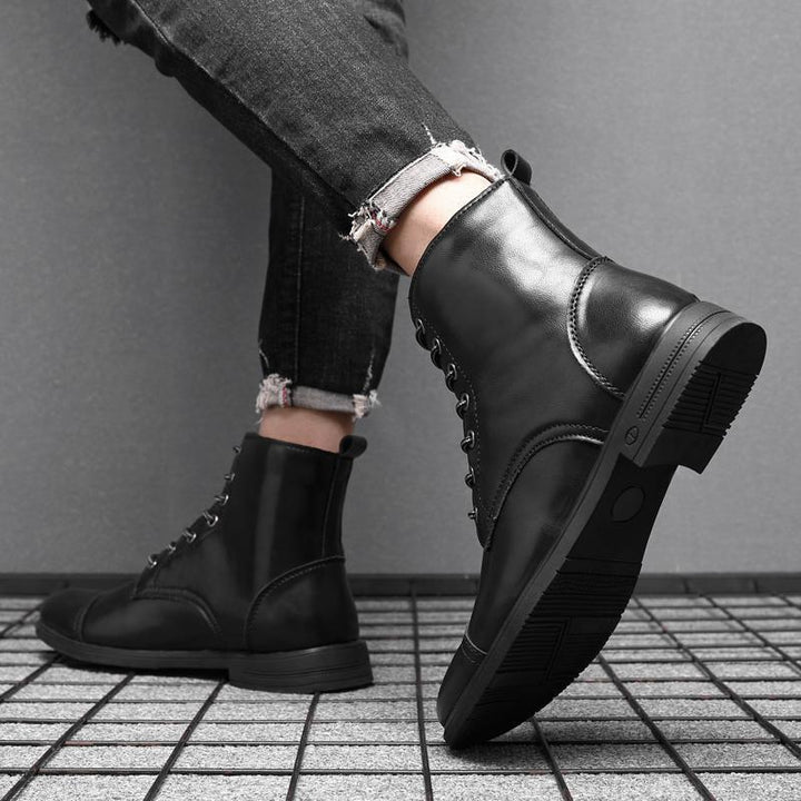 Morgan™ | Botins em Imitação de Pele