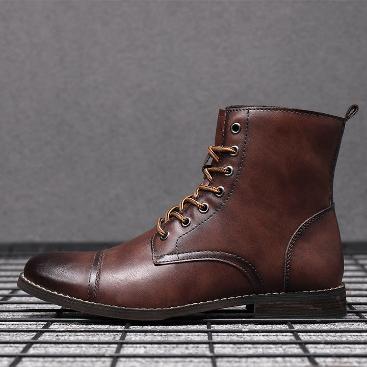 Morgan™ | Botins em Imitação de Pele