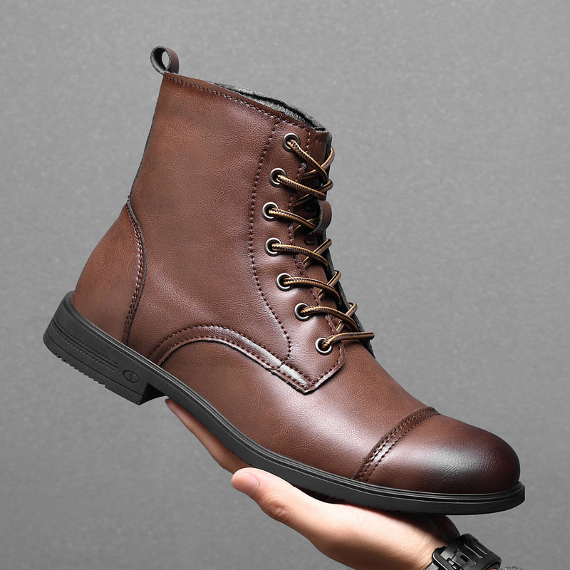 Morgan™ | Botins em Imitação de Pele