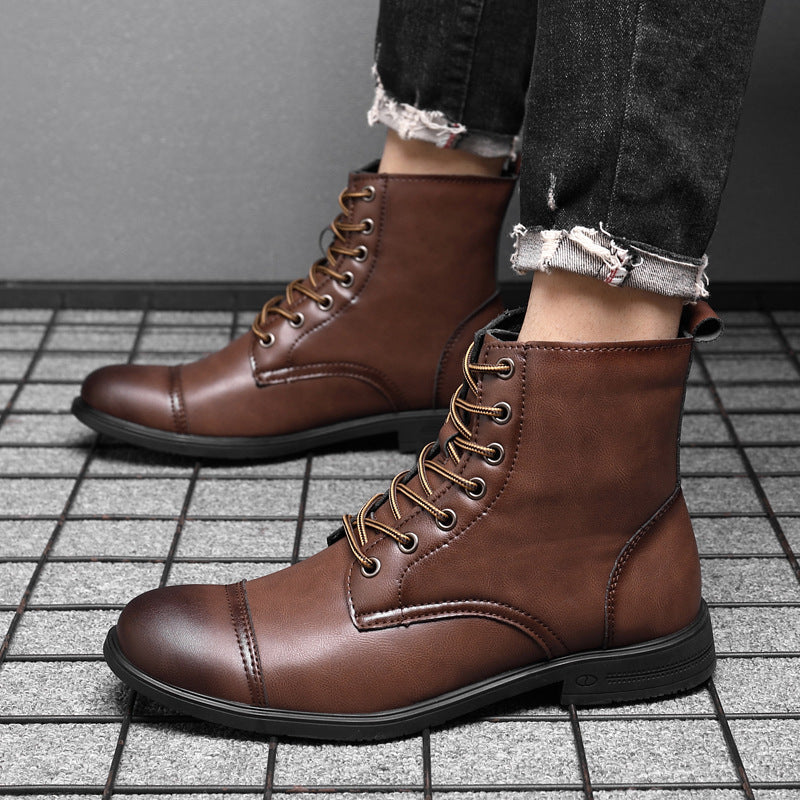 Morgan™ | Botins em Imitação de Pele