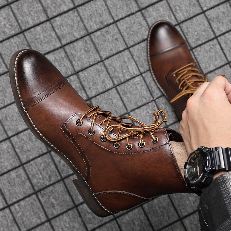 Morgan™ | Botins em Imitação de Pele