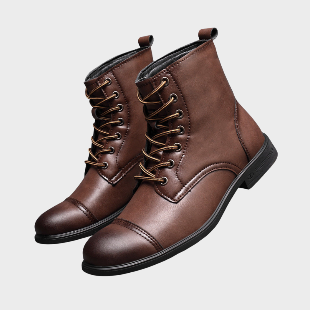 Morgan™ | Botins em Imitação de Pele