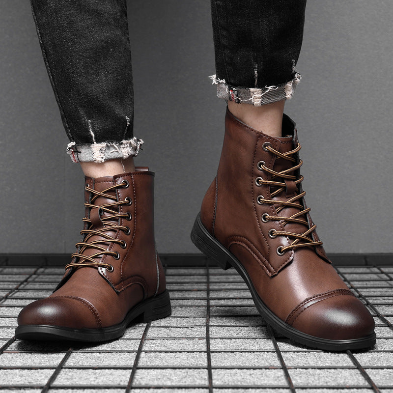 Morgan™ | Botins em Imitação de Pele
