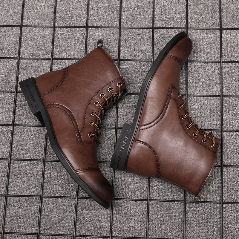 Morgan™ | Botins em Imitação de Pele