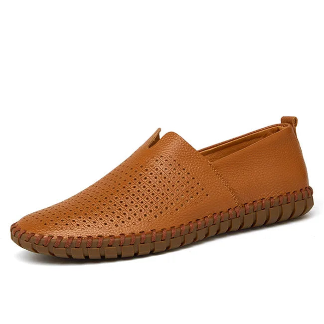 Mocassins de couro Mikonos