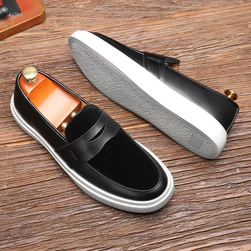 Mocassins de pele Nápoles
