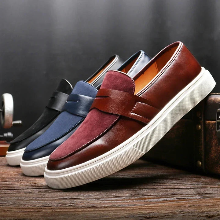 Mocassins de pele Nápoles