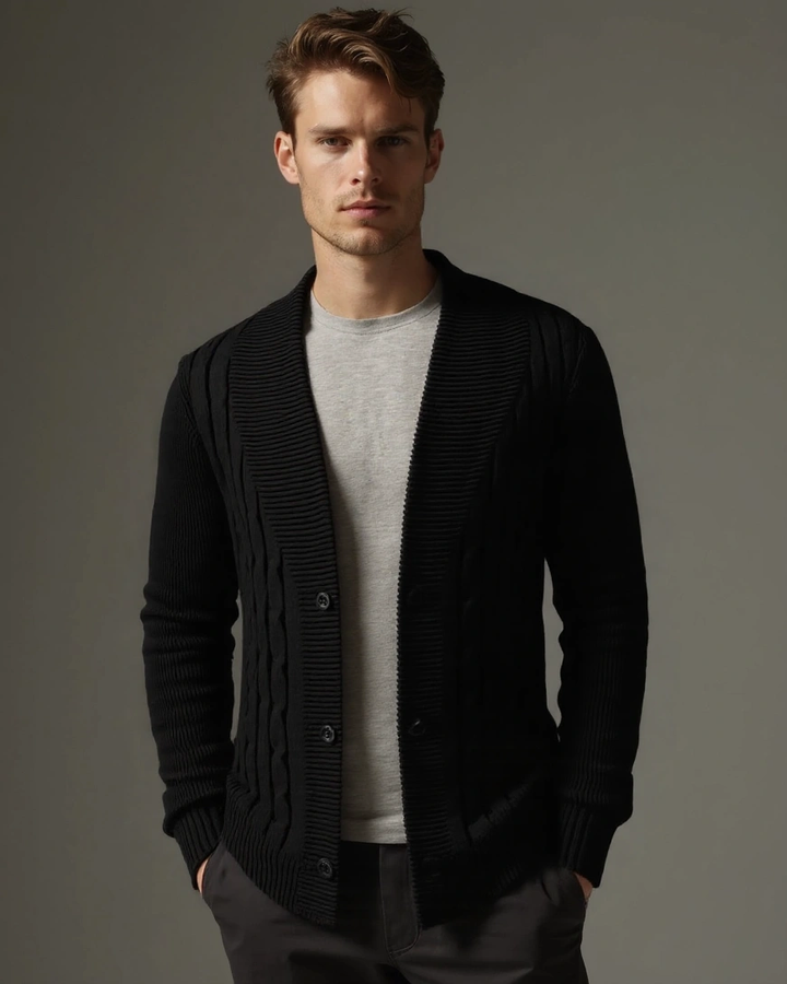 Noah™ | Cardigã elegante para homem