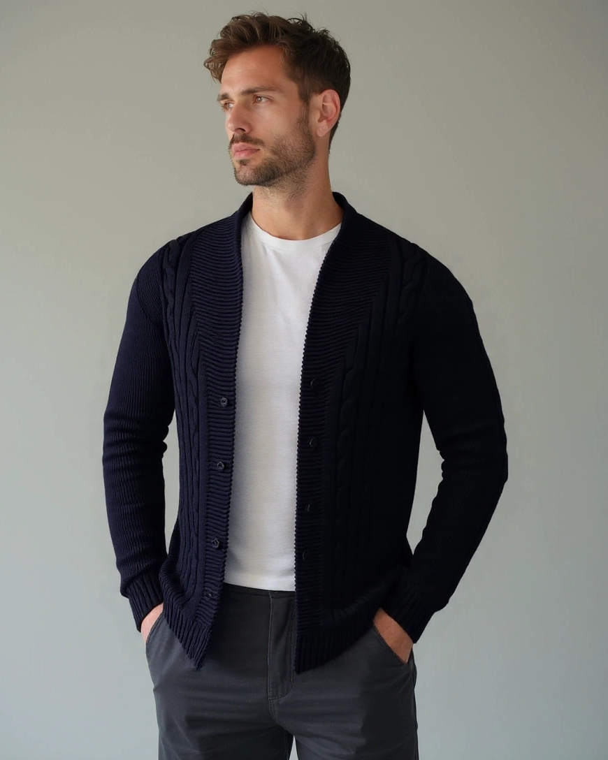 Noah™ | Cardigã elegante para homem