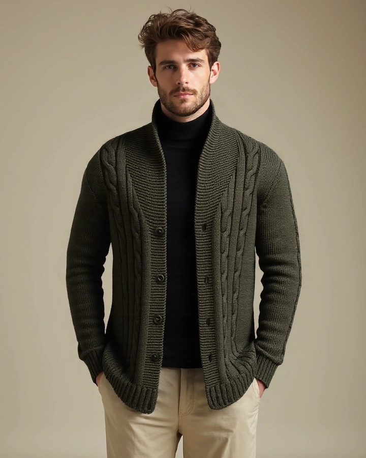 Noah™ | Cardigã elegante para homem
