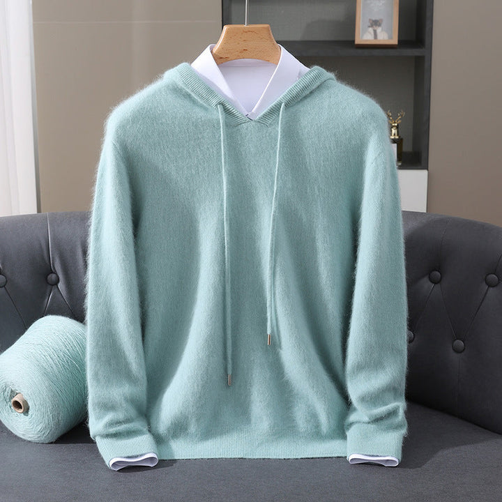 THARA™ - CAMISOLA COM CAPUZ EM CAXEMIRA