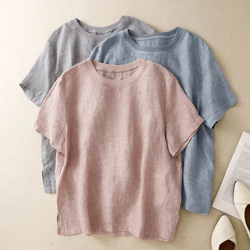 T-shirt Amara de algodão