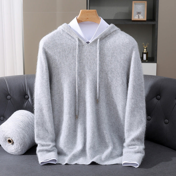 THARA™ - CAMISOLA COM CAPUZ EM CAXEMIRA