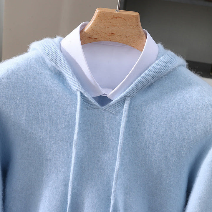 THARA™ - CAMISOLA COM CAPUZ EM CAXEMIRA