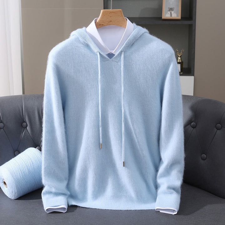 THARA™ - CAMISOLA COM CAPUZ EM CAXEMIRA