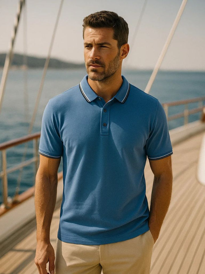 Ole™ | Polo Clássico Azure