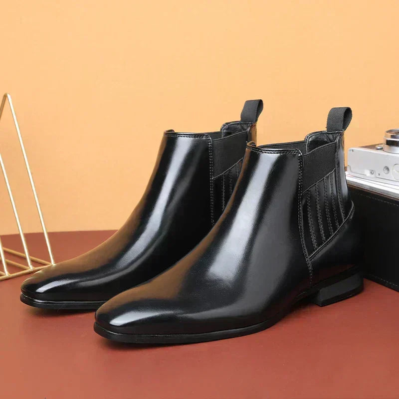 Peyton™ | Botas de couro sintético