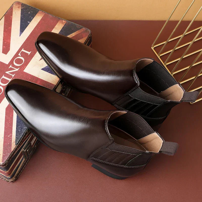 Peyton™ | Botas de couro sintético