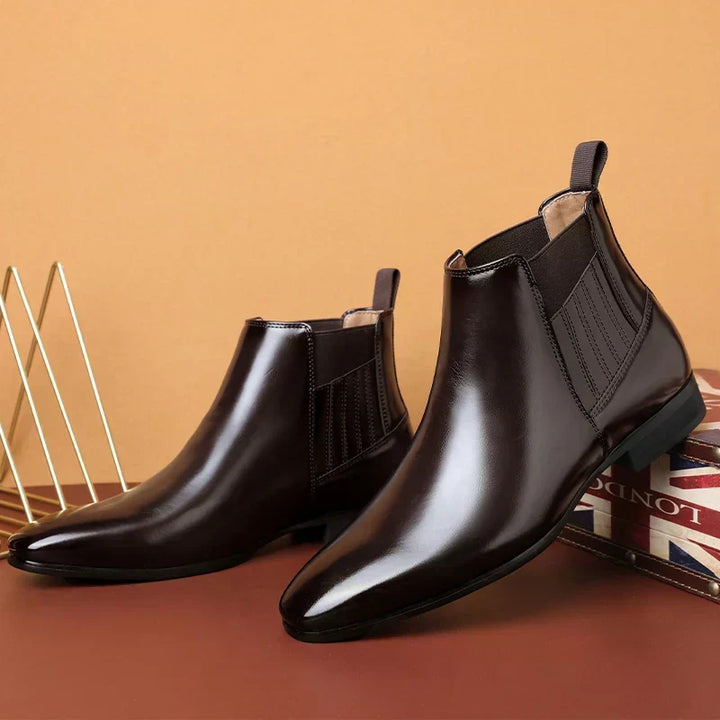 Peyton™ | Botas de couro sintético