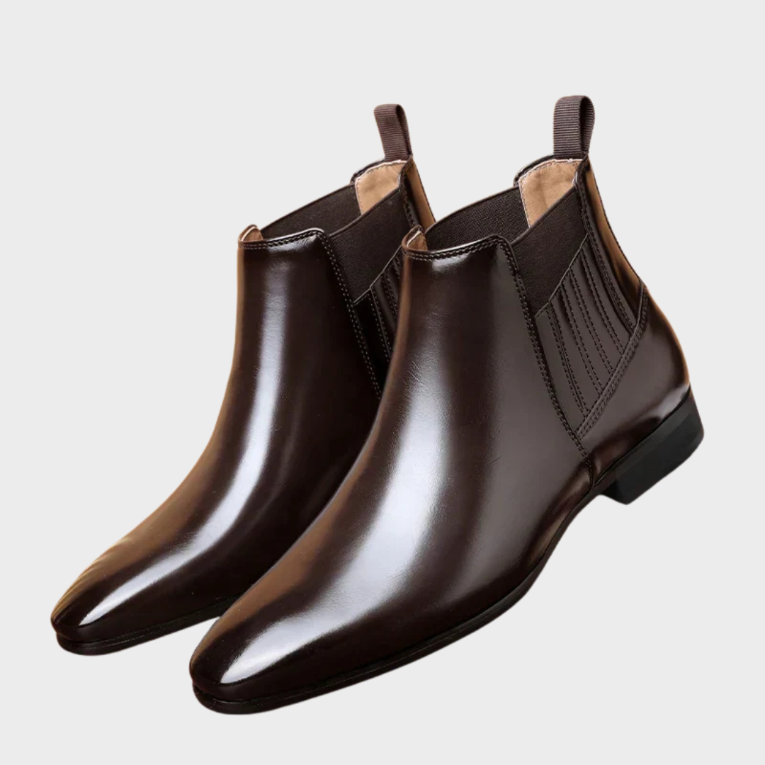 Peyton™ | Botas de couro sintético