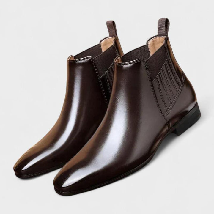 Peyton™ | Botas de couro sintético