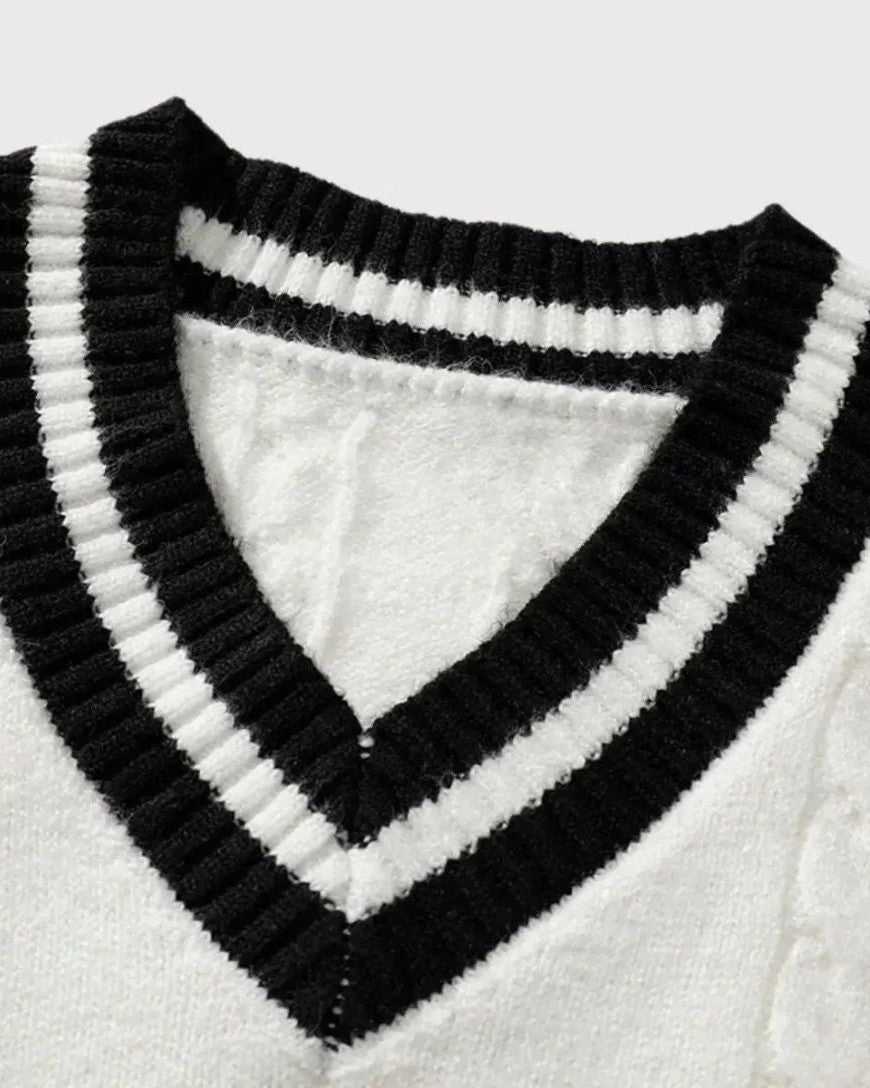 Poul™ | Pullover de decote em V