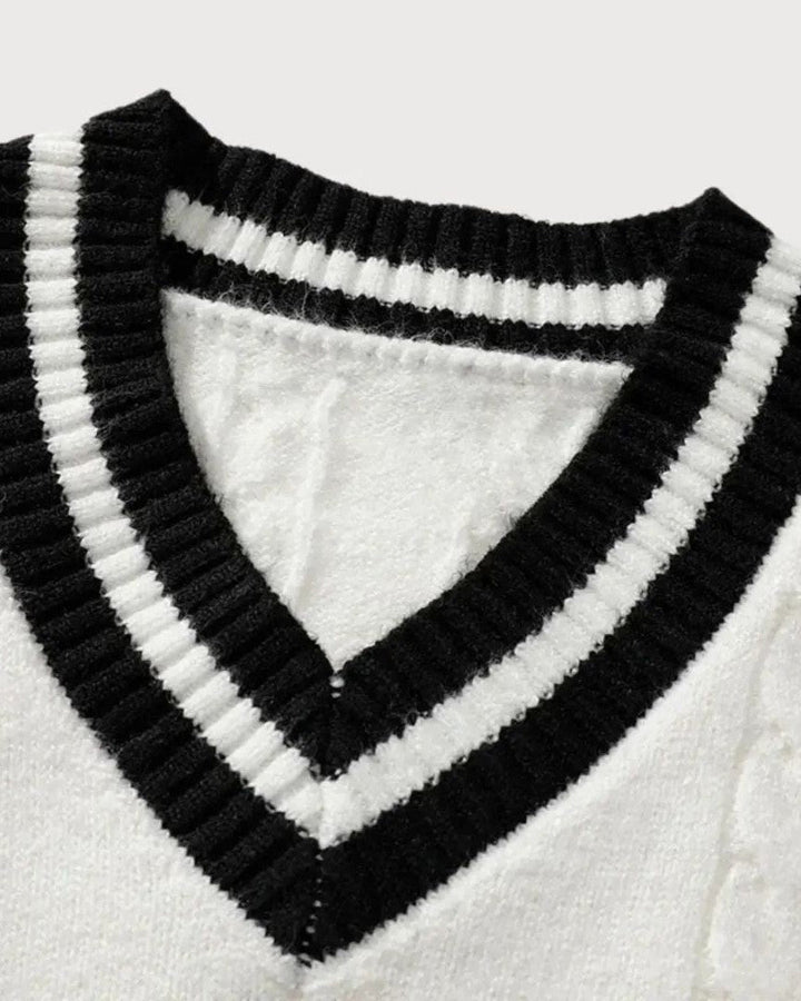 Poul™ | Pullover de decote em V