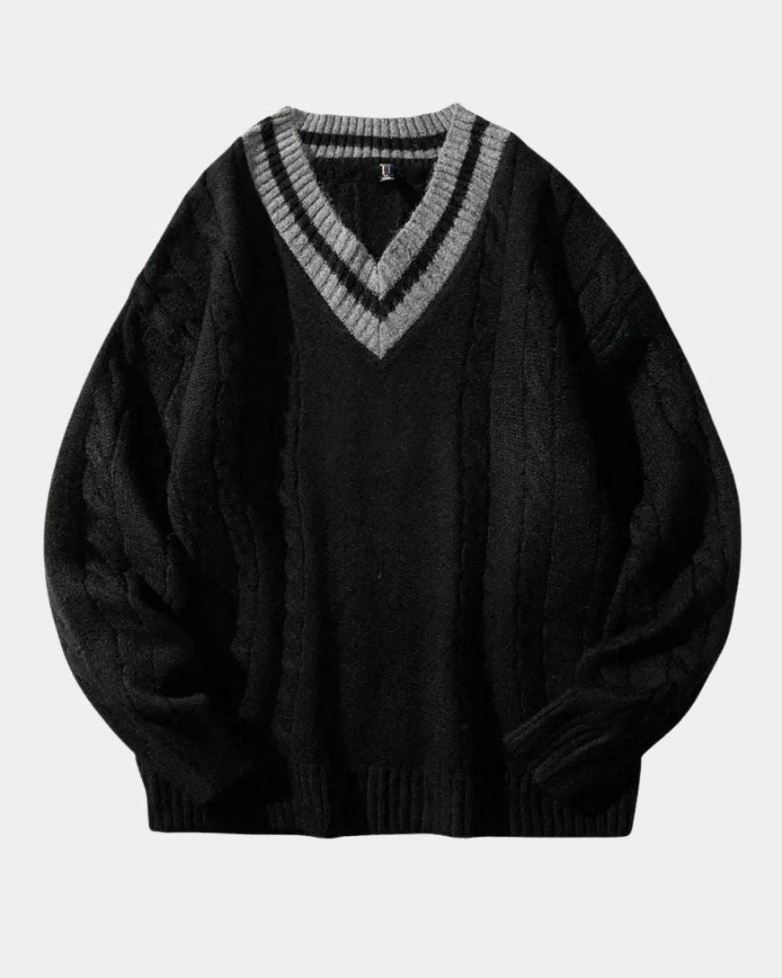 Poul™ | Pullover de decote em V