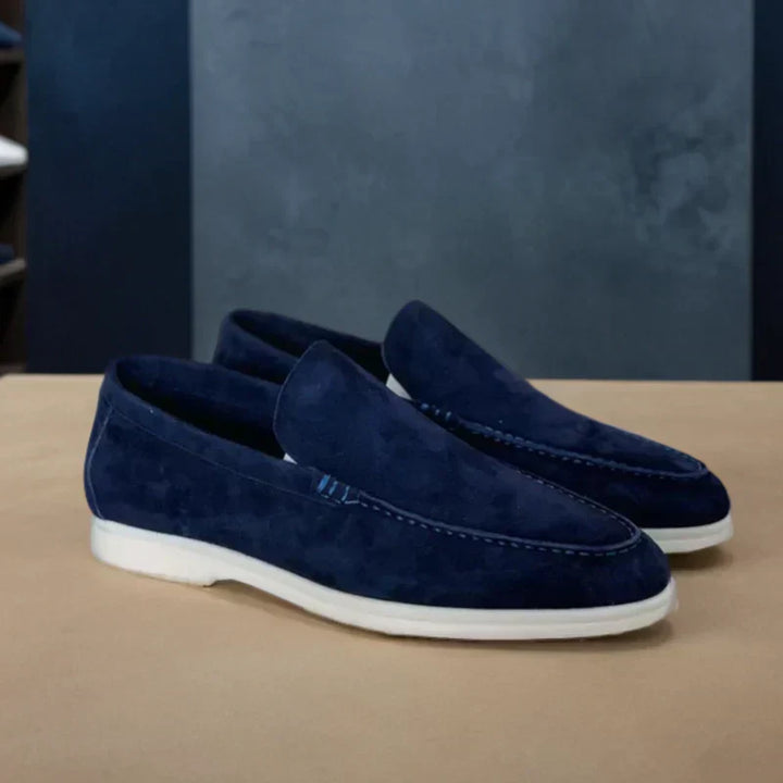 Mocassins de camurça premium