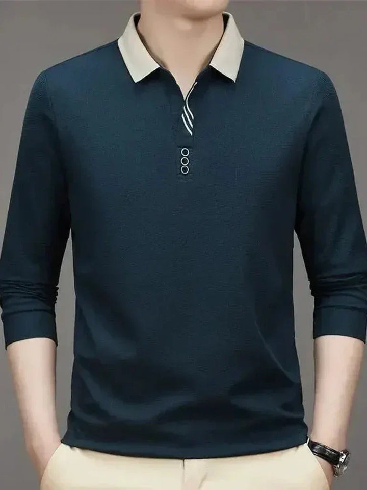 Rene™ | Polo Elegante de Manga Comprida