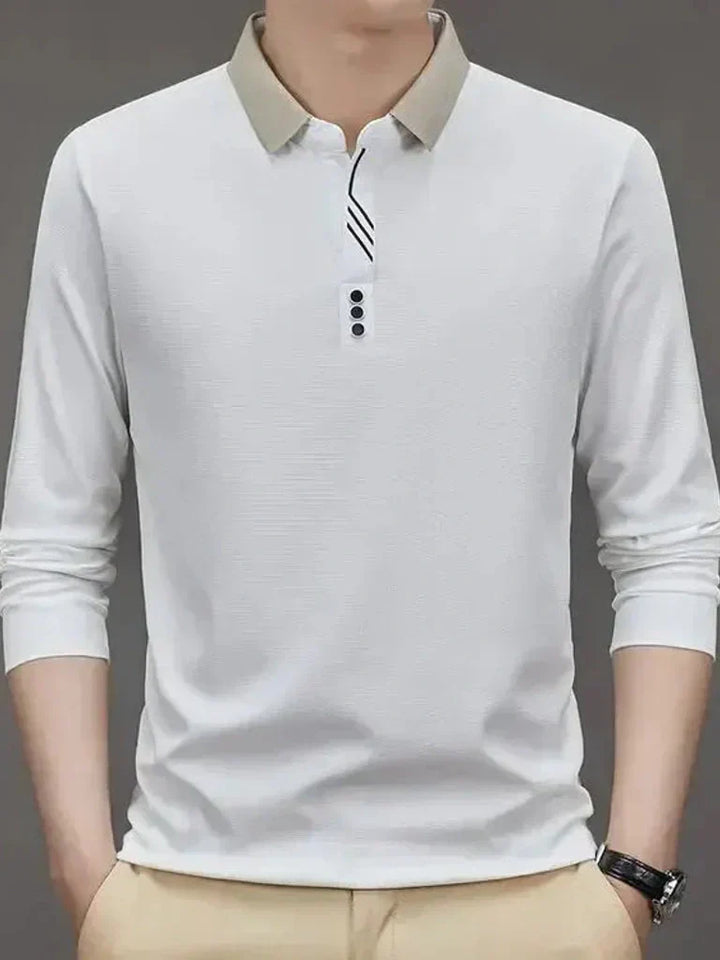 Rene™ | Polo Elegante de Manga Comprida