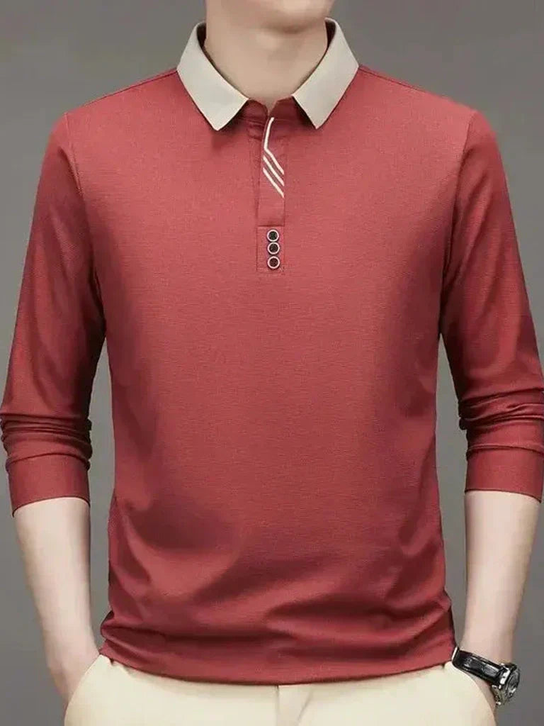 Rene™ | Polo Elegante de Manga Comprida