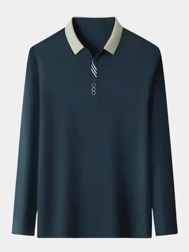Rene™ | Polo Elegante de Manga Comprida
