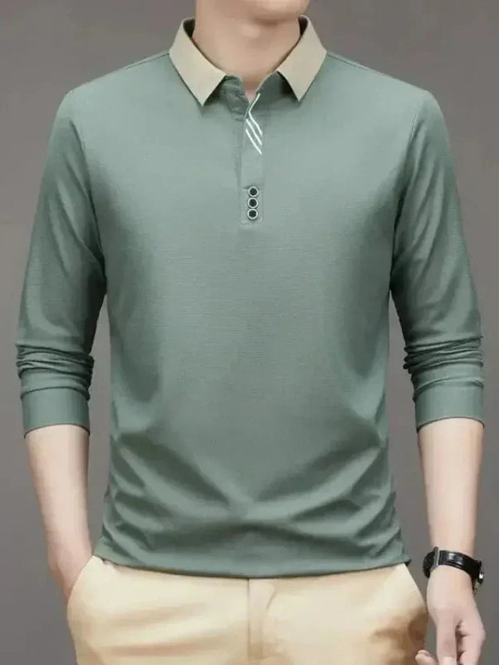 Rene™ | Polo Elegante de Manga Comprida