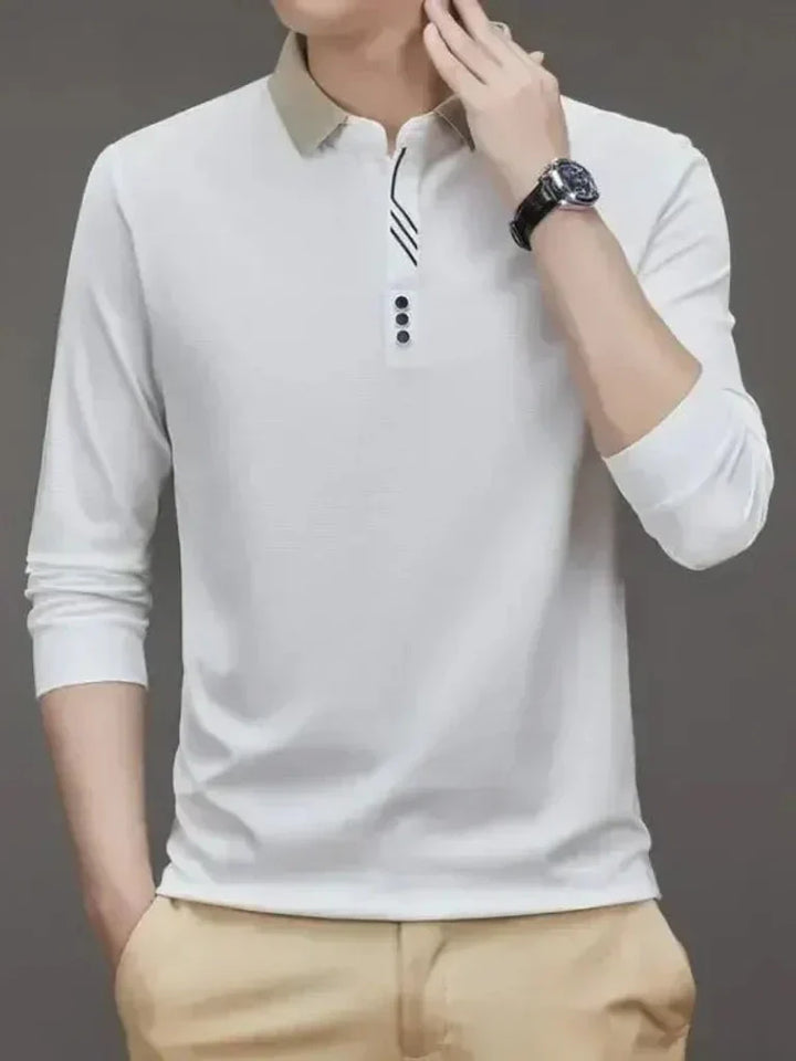 Rene™ | Polo Elegante de Manga Comprida