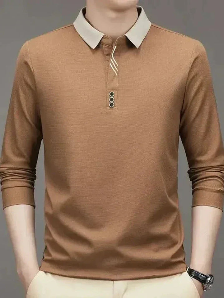 Rene™ | Polo Elegante de Manga Comprida