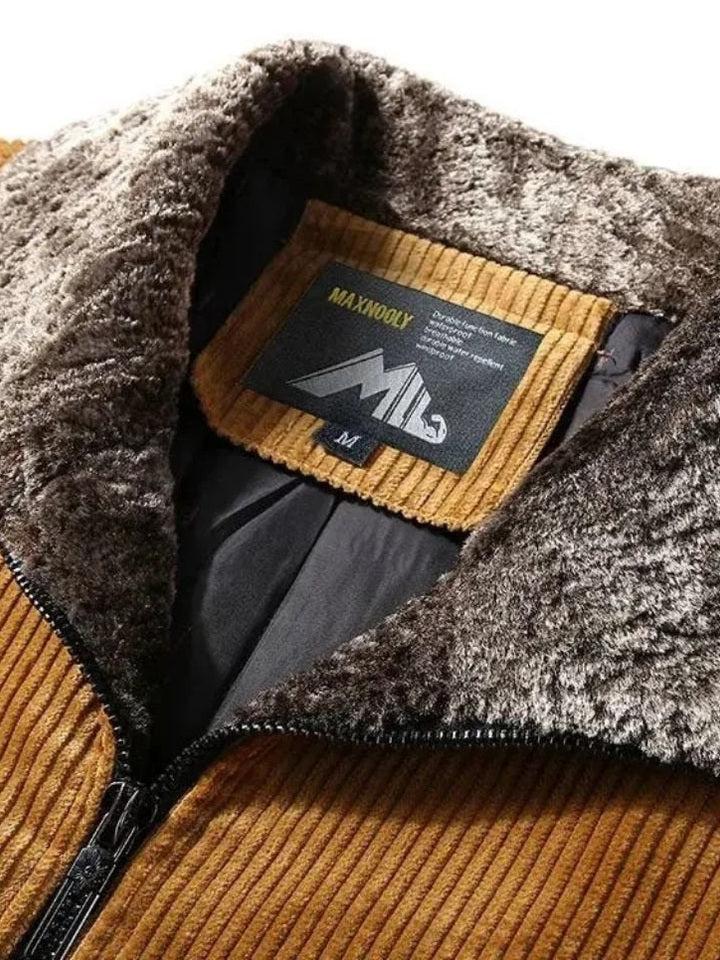 Rib™ | Casaco térmico de veludo
