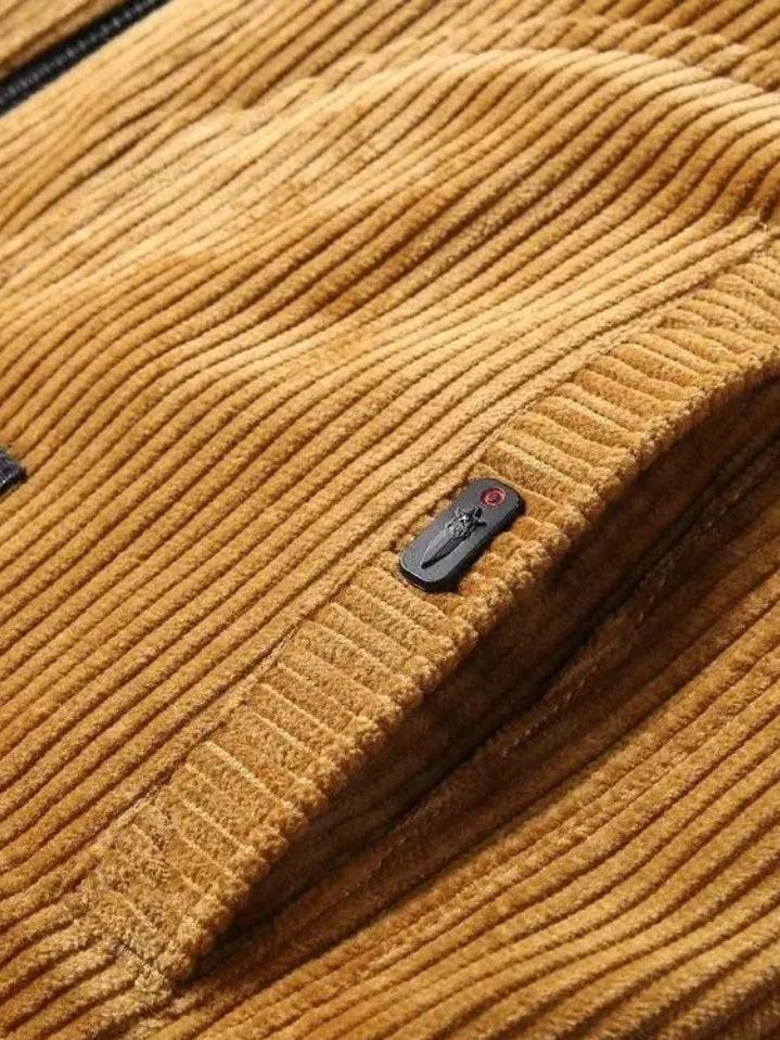 Rib™ | Casaco térmico de veludo