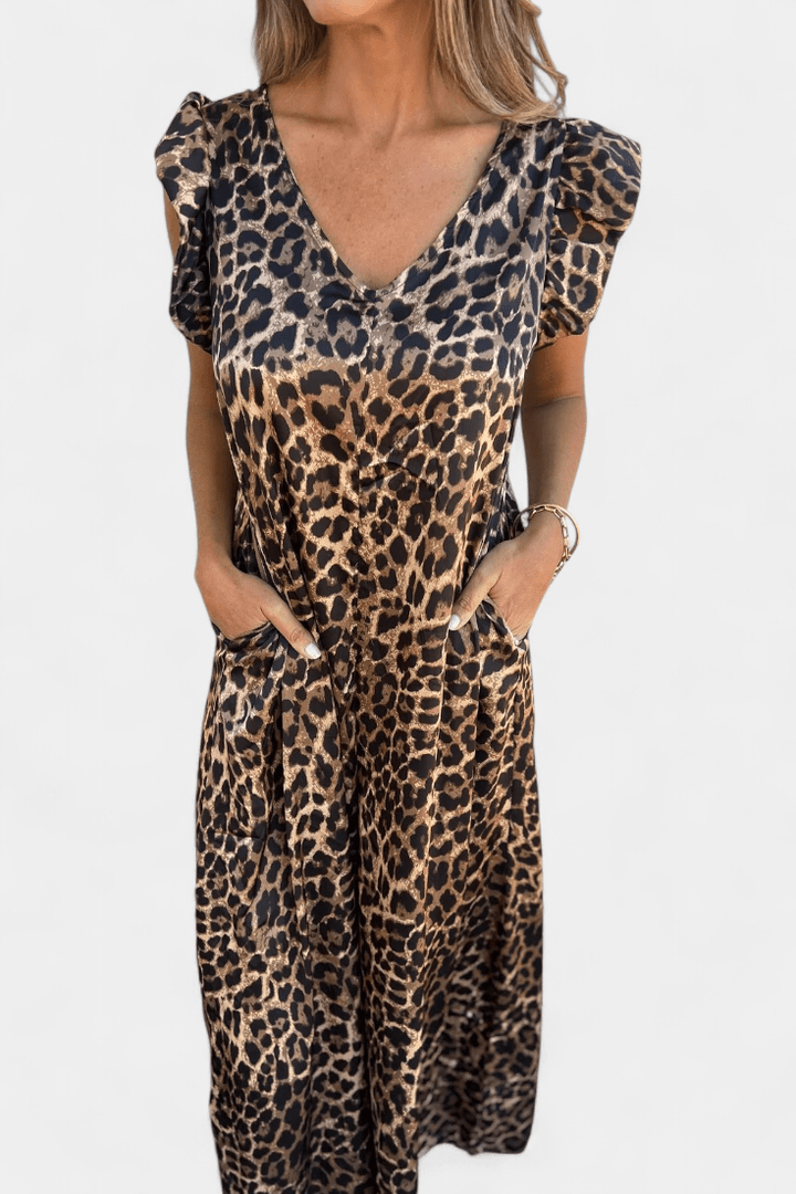 Ronia | Macacão Leopard Print