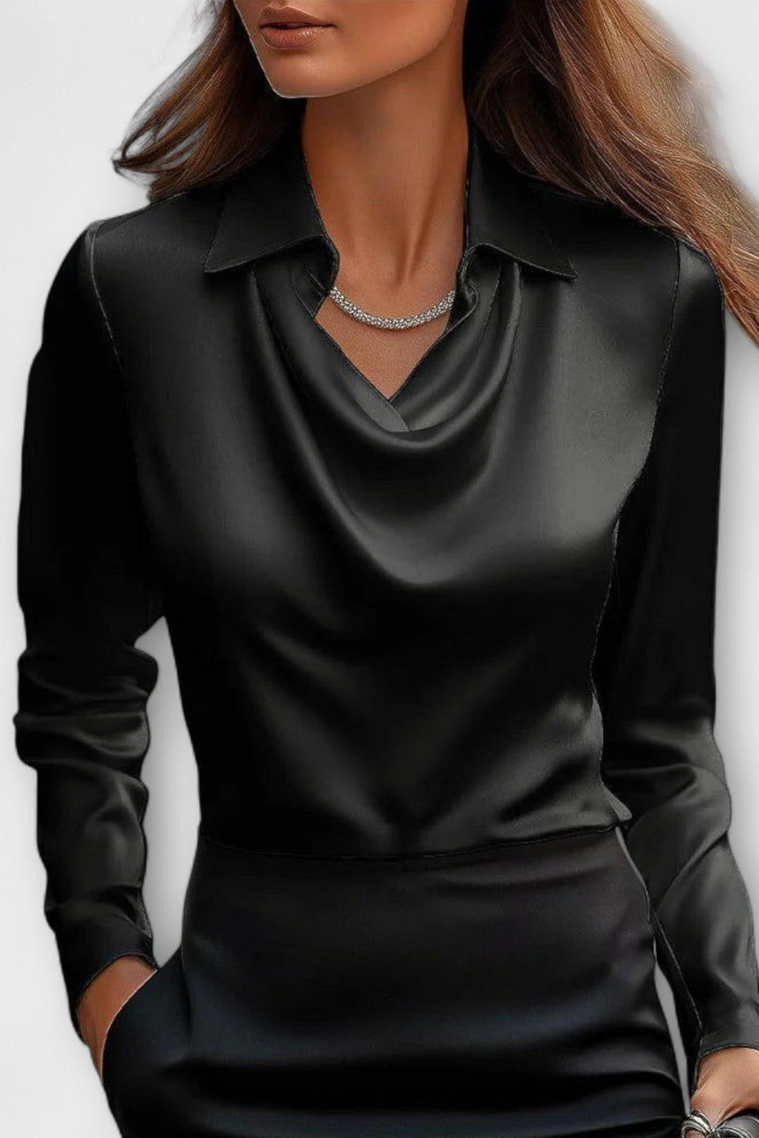 Ronha | Blusa de cetim