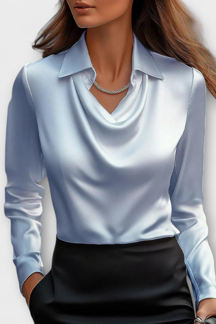 Ronha | Blusa de cetim