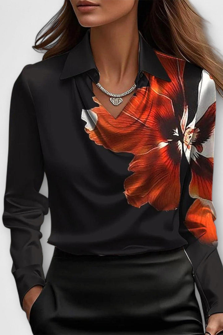 Ronha | Blusa de cetim