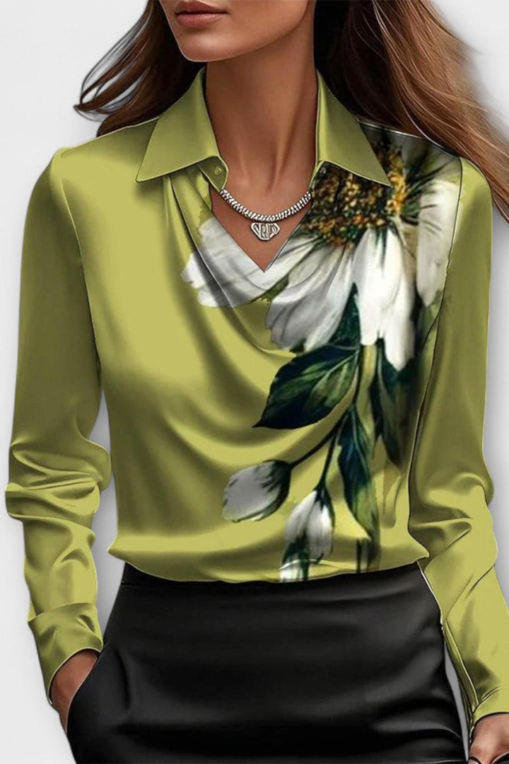 Ronha | Blusa de cetim