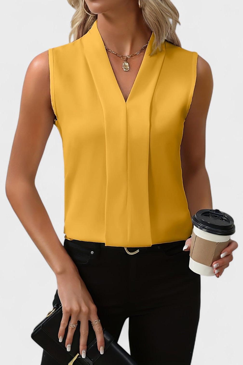 Rosa | Top de decote em V