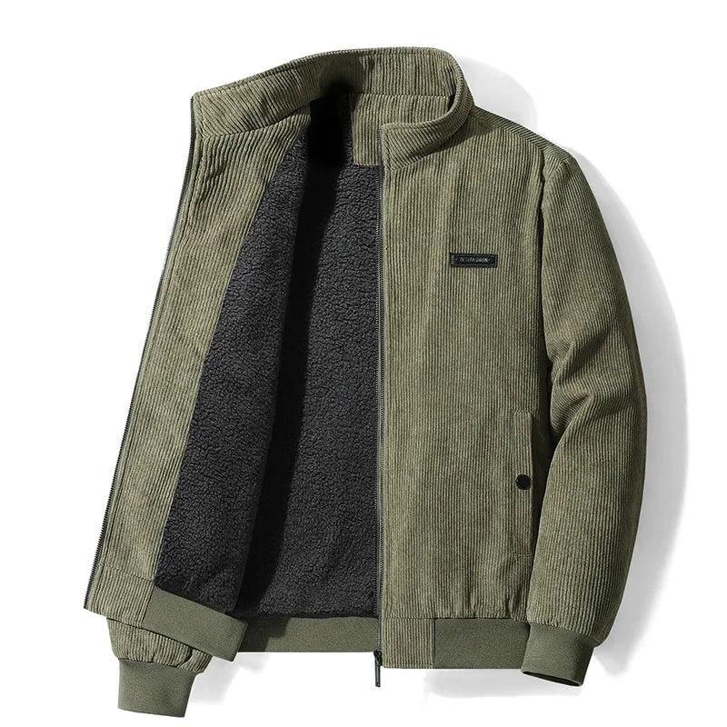 Udo | Jacket with drawstring and fleece lining