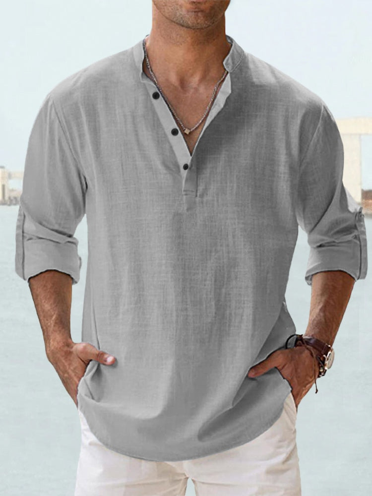 Lenoir™ | Camisa de linho respirável