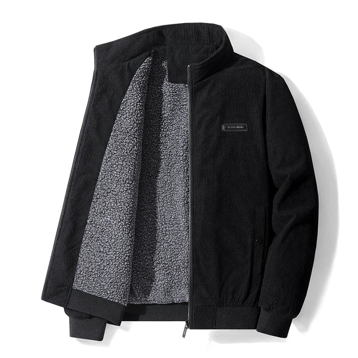 Udo | Jacket with drawstring and fleece lining