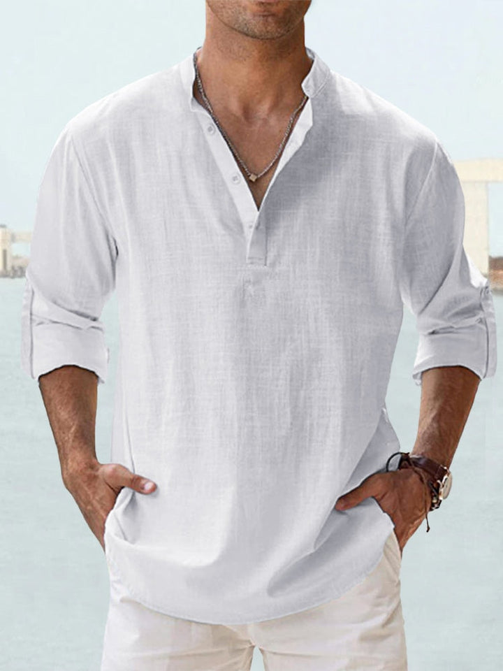 Lenoir™ | Camisa de linho respirável
