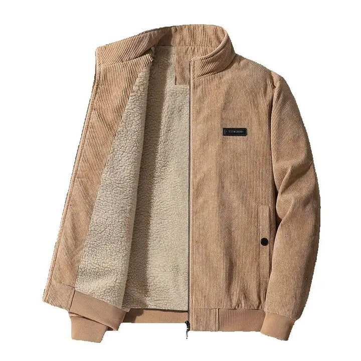 Udo | Jacket with drawstring and fleece lining