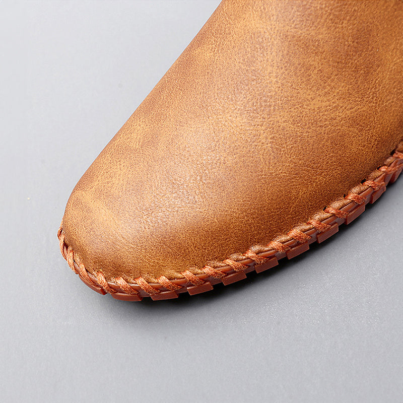Mocassins de pele Santorini